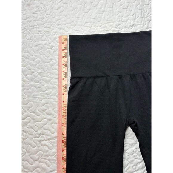 French Laundry Black Embellished Spider Studded Thick Leggings size 1x - Picture 5 of 7